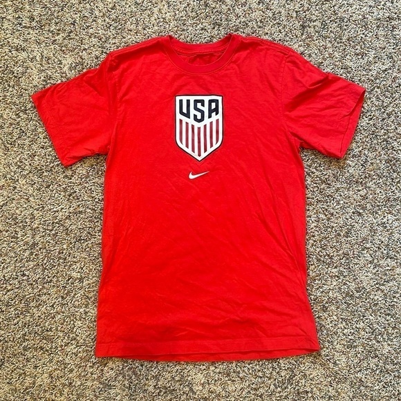 Nike Other - Men’s Nike USMNT Core T-Shirt 2024 - (Red) Size S